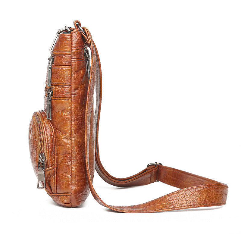 Soft Leather Shoulder Messenger Bag