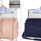 Large Capacity Travel Duffle Bag Women's Handbag Folding Suit Bag Waterproof Clothes Totes