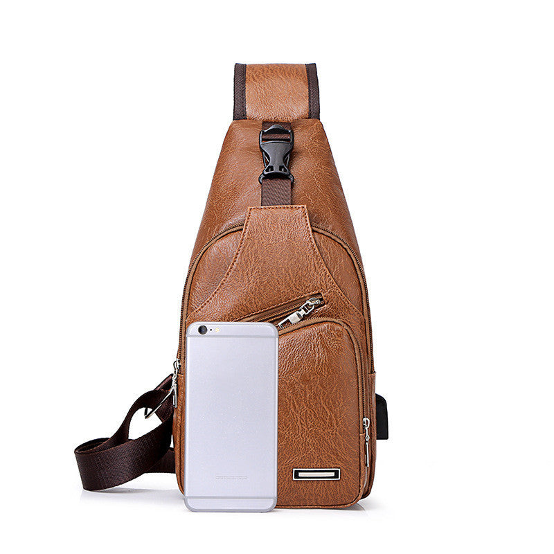 Men's USB Charging Bag