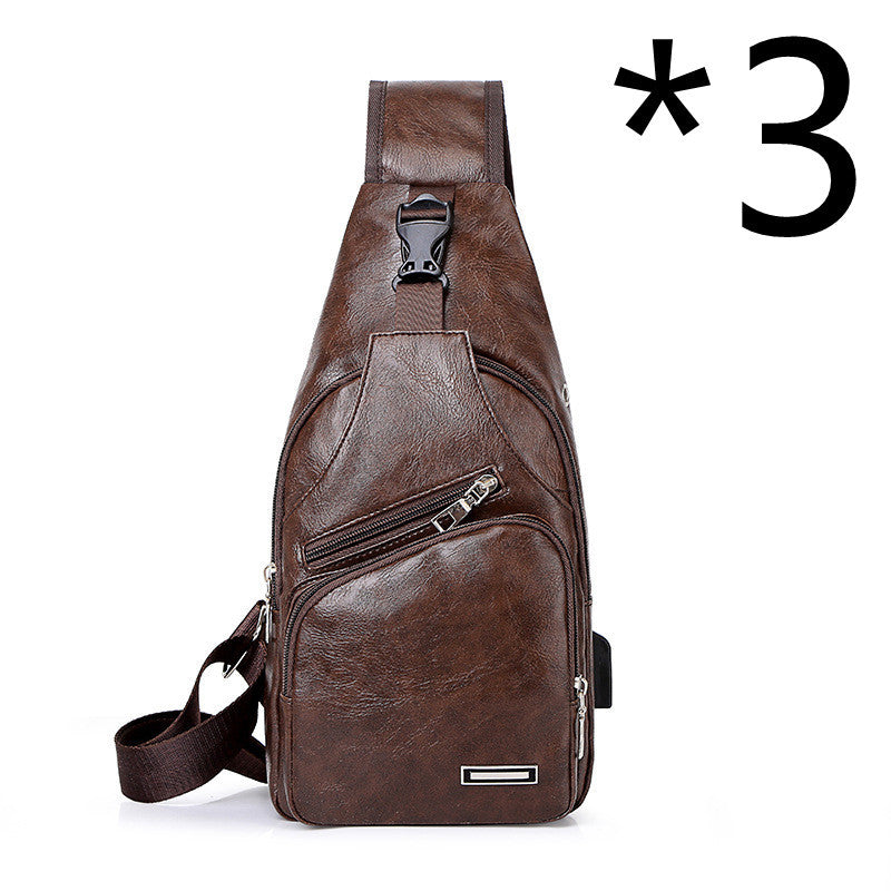 Men's USB Charging Bag