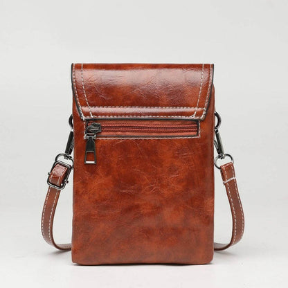 Fashion Simple Large Capacity Mobile Phone Bag Mini Crossbody Bag - PANGO