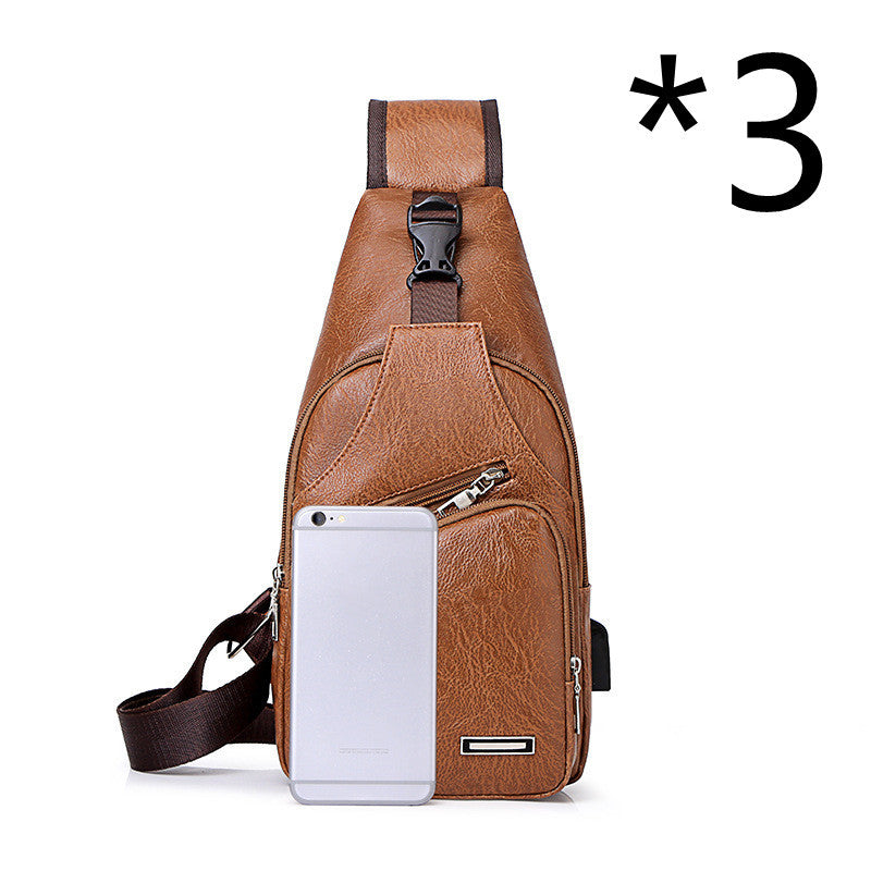 Men's USB Charging Bag