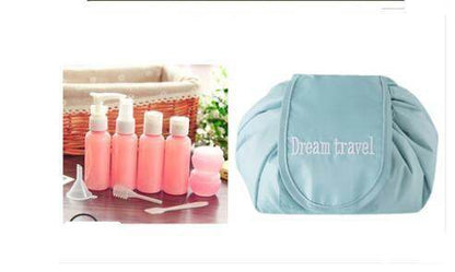 Animal Printing Large Capacity Drawstring Lazy Cosmetic Storage Bag - PANGO