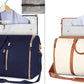 Large Capacity Travel Duffle Bag Women's Handbag Folding Suit Bag Waterproof Clothes Totes