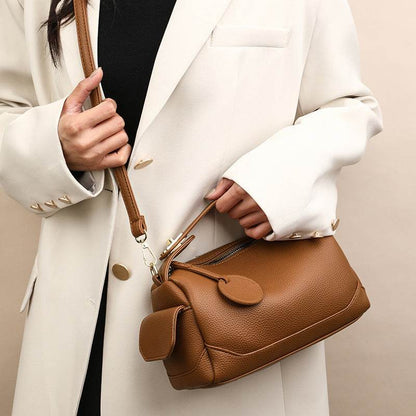 Crossbody Soft Leather Bag - PANGO
