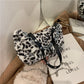 Leopard Pattern Plush Bag