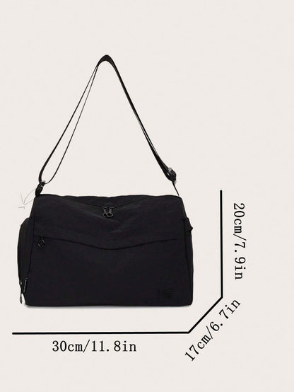 Lightweight Washed Fabric Yoga Bag For Women
