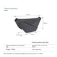 Digital Storage Canvas Chest Bag