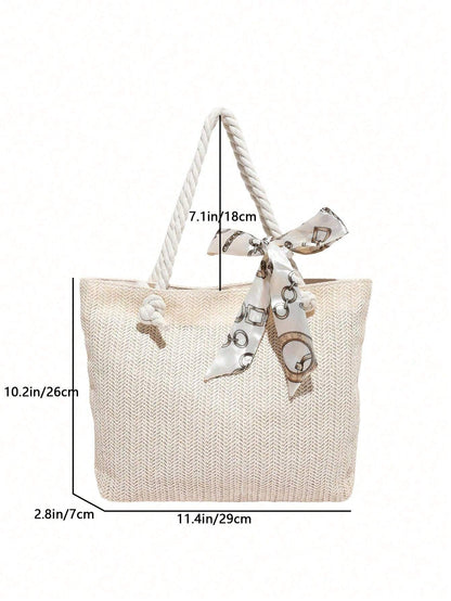 Women's New Style Woven Large Capacity Bag