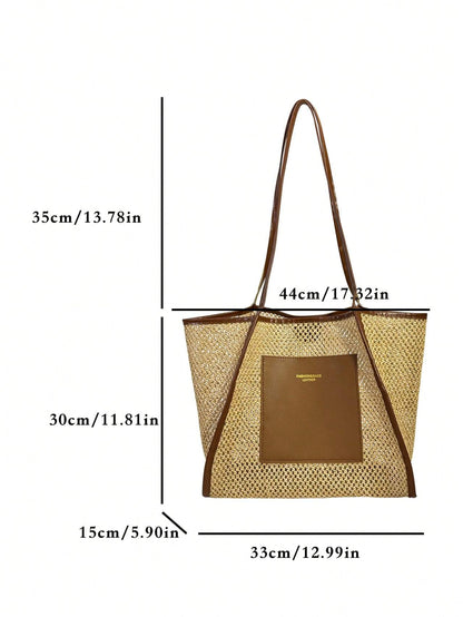 New Versatile Ins Casual And Stylish Shoulder Tote Bag