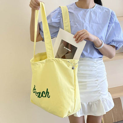 Canvas Bag Large Capacity Women's Shoulder Bag - PANGO
