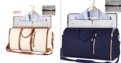 Large Capacity Travel Duffle Bag Women's Handbag Folding Suit Bag Waterproof Clothes Totes - PANGO