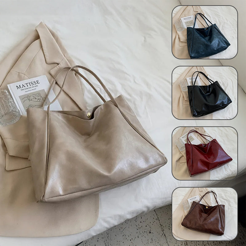 Fashion Handbag Large Capacity Soft Leather Shoulder Bag