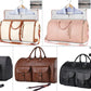 Large Capacity Travel Duffle Bag Women's Handbag Folding Suit Bag Waterproof Clothes Totes