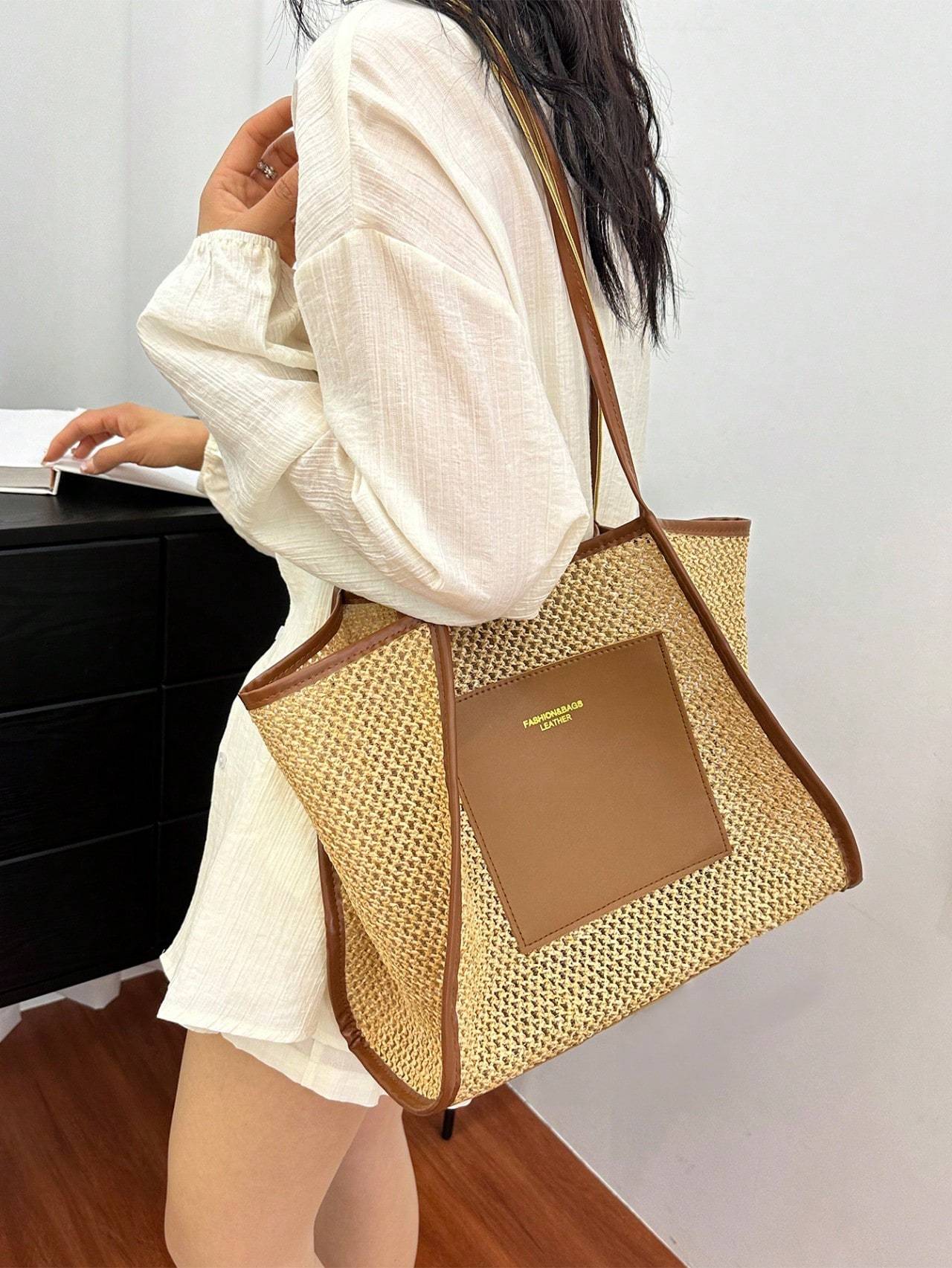 New Versatile Ins Casual And Stylish Shoulder Tote Bag