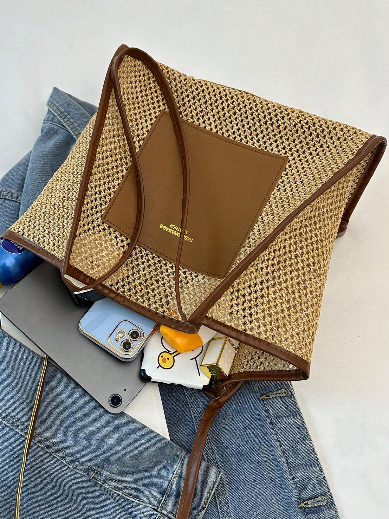 New Versatile Ins Casual And Stylish Shoulder Tote Bag