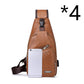 Men's USB Charging Bag