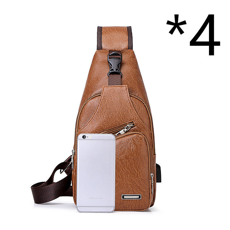Men's USB Charging Bag