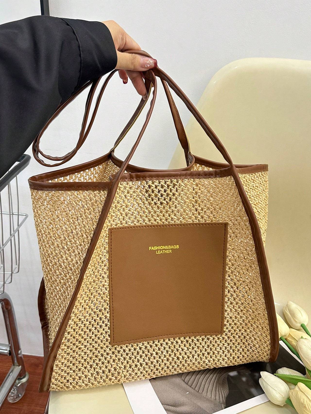 New Versatile Ins Casual And Stylish Shoulder Tote Bag
